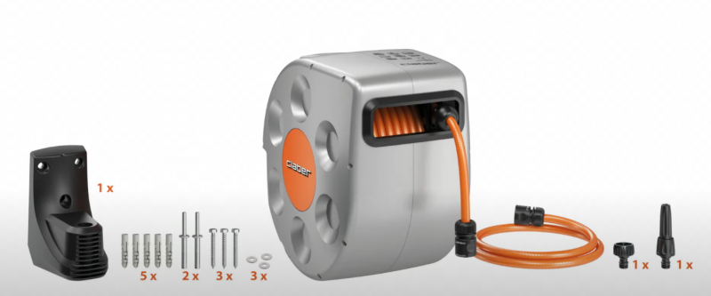 Котушка автоматична Claber 8697 Rotoroll Evolution 1/2 - 30 м (82706) 4