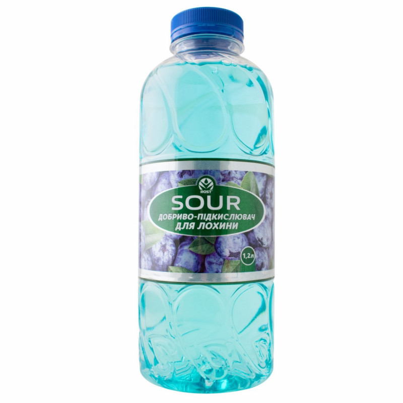 Добриво-підкислювач грунту Rost Sour для лохини, 1,2 л 1