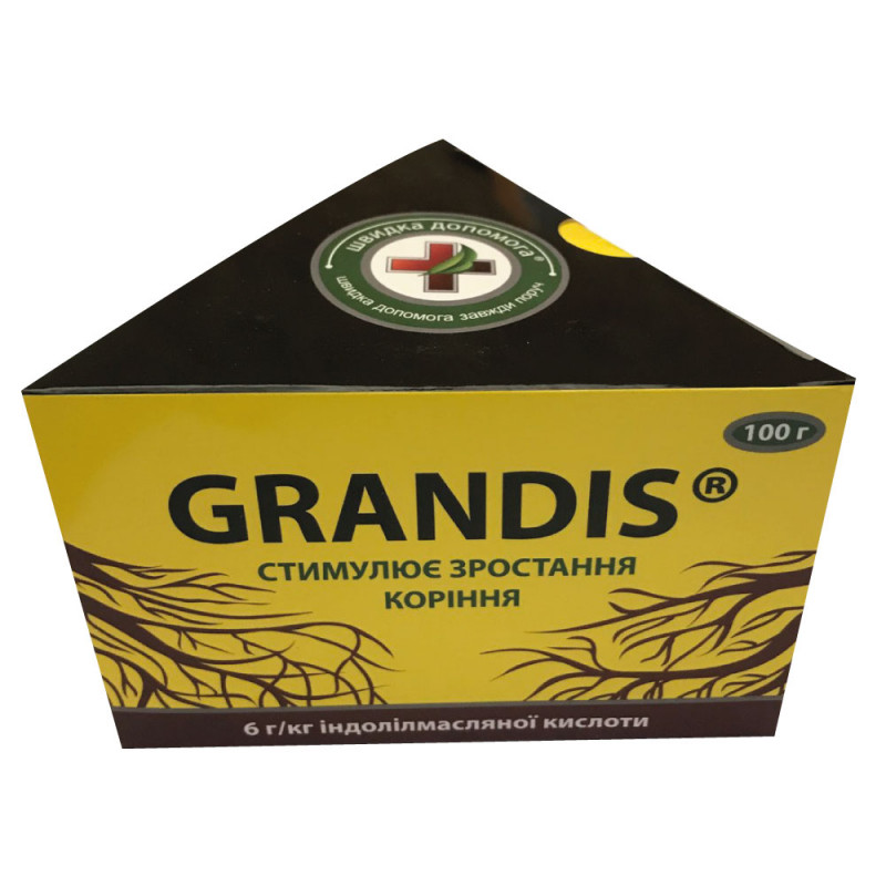 Стимулятор росту-укоренітеля Grandis (Грандіс), Швидка допомога, 100 г 4