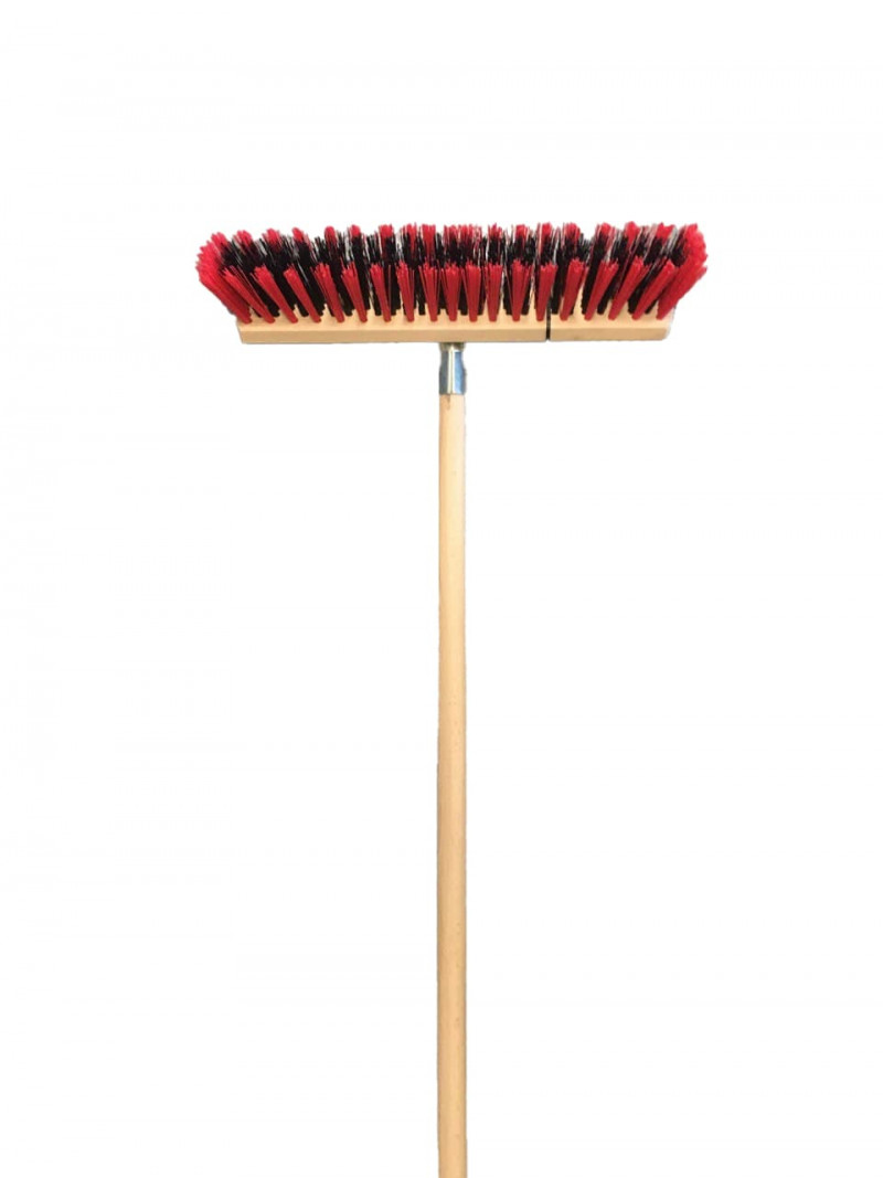 Щітка дерев'яна 400 мм з металевим утримувачем + черешок 1.6 м (1,5-40) 1