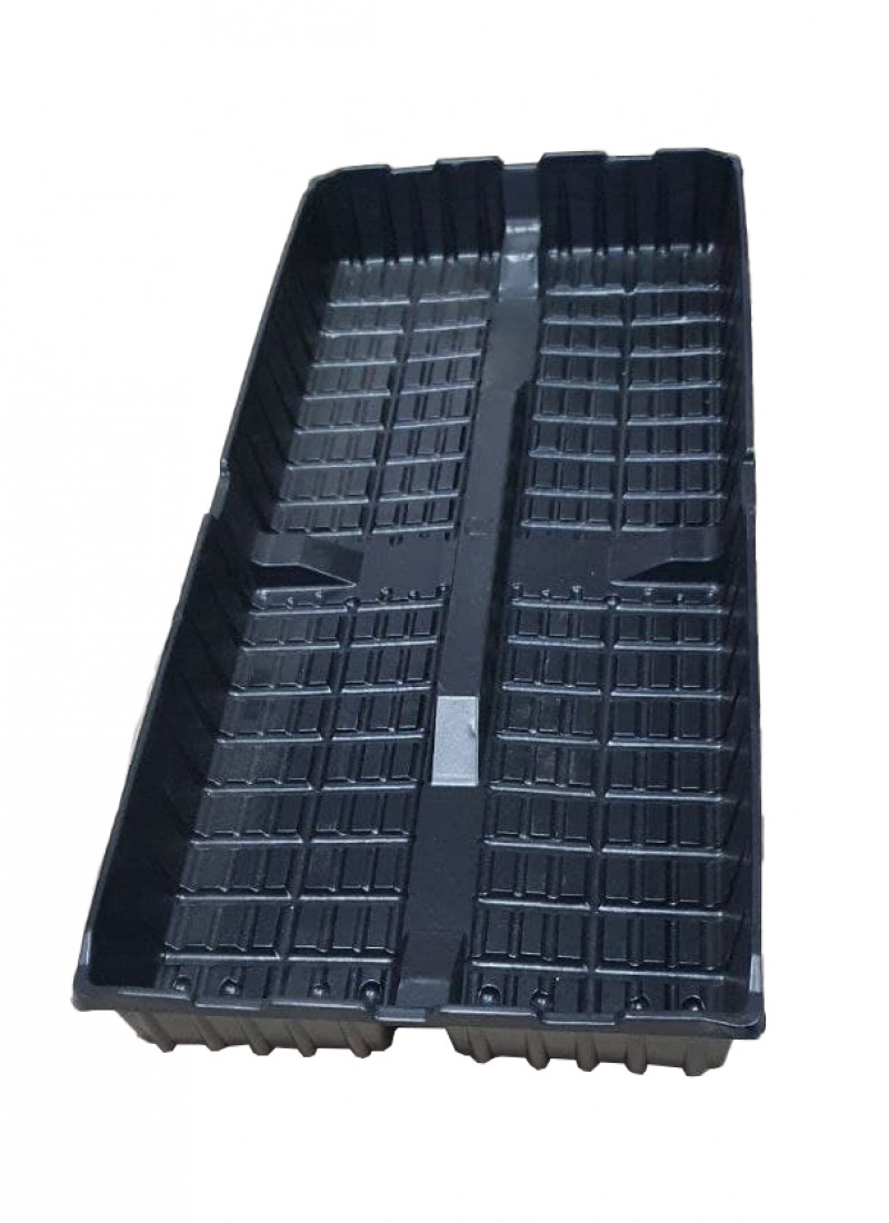 Набор для рассады, поддон + кассеты 4 шт по 10 ячеек, 567х 263х60, яч.52-45х40-34х60 3