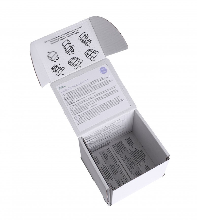 Биофунгицид, зерновой мицелий гриба Trichoderma Harzianum, 500 мл, ТМ Myco Guardian 3