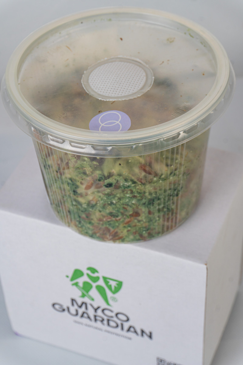 Биофунгицид, зерновой мицелий гриба Trichoderma Harzianum, 500 мл, ТМ Myco Guardian 4