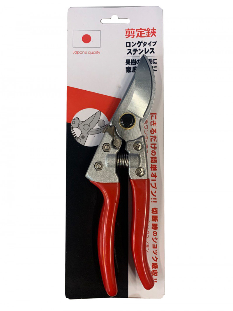 Секатор з прогумованої алюмінієвою ручкою 20см, Японія 2