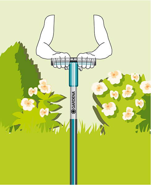 Лопата штыковая Terraline Т-образная, Gardena, 03771 7