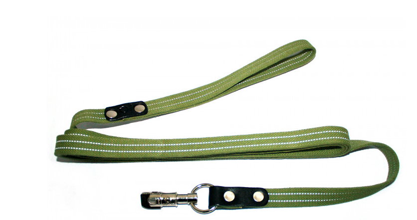 Повідець з бавовняної стрічки COLLAR, кольоровий, шир. 20мм, дл. 200см, 0497 2