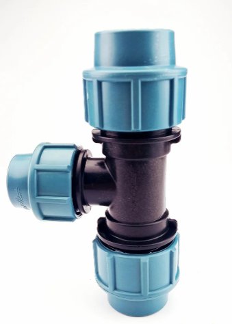ПНД Тройник редукционный 25х20х25, Santehplast 2