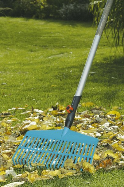 Граблі пластикові для газону, Gardena, 03101 4