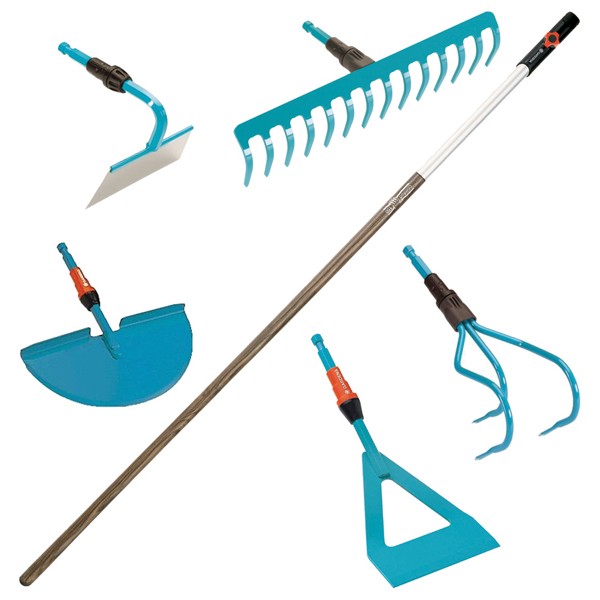 Ручка дерев'яна для комбісистеми 180см, Gardena, 03728 4