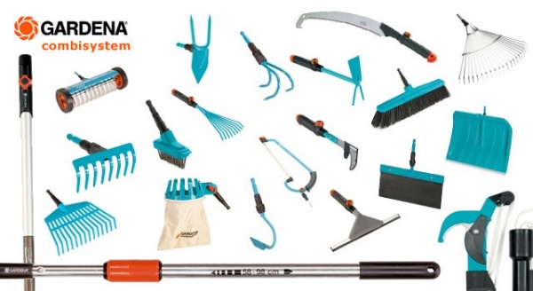 Ручка телескоп для комбісистеми 58-98 см, Gardena, 03516-20.000.00 2