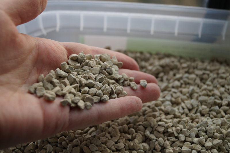 Минерал Цеолит природный, фр. 3-5мм, 5л, Цеолит Био 2