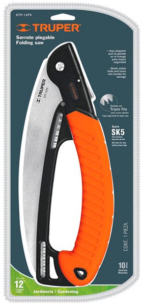Ножівка садова складна 300мм, Truper, STP-12PX 2