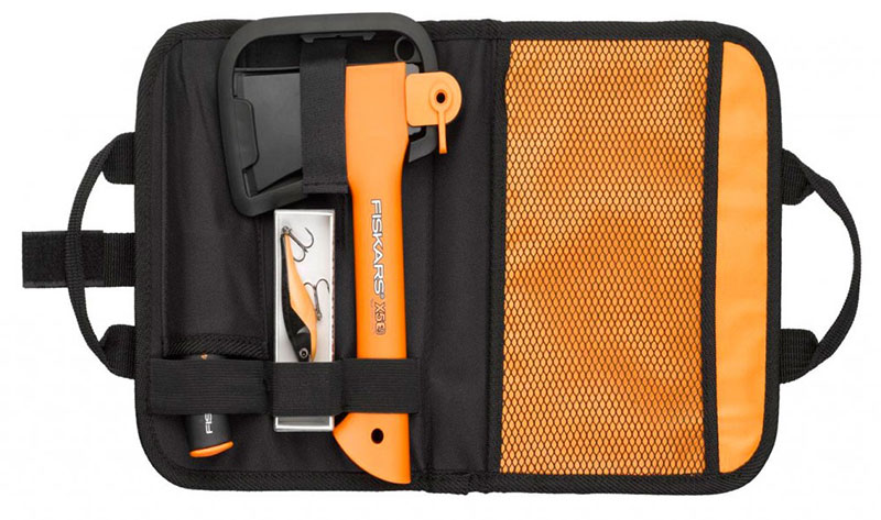 Топор туристический X5 + нож + блесна/воблер Rapala, Fiskars, 129044 2