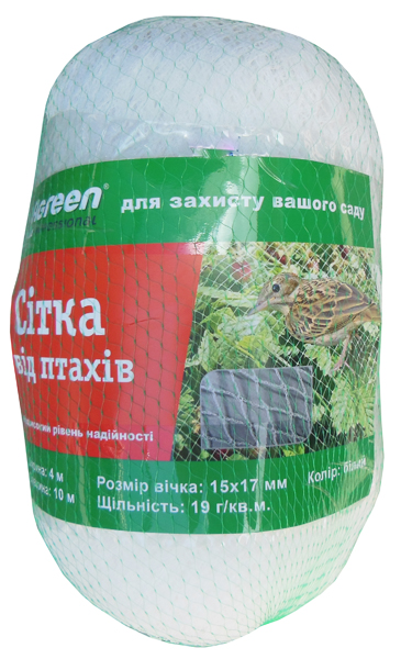 Сетка от птиц, 4х10м, Agreen 2