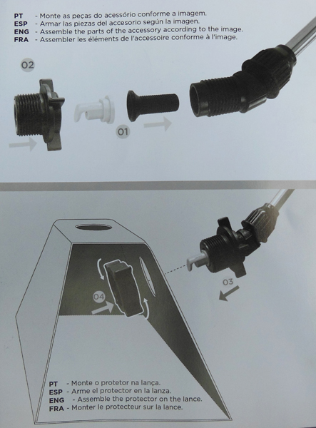 Колпак защитный к ранцевым опрыскивателям XP и HD, Jacto, 1222737 2