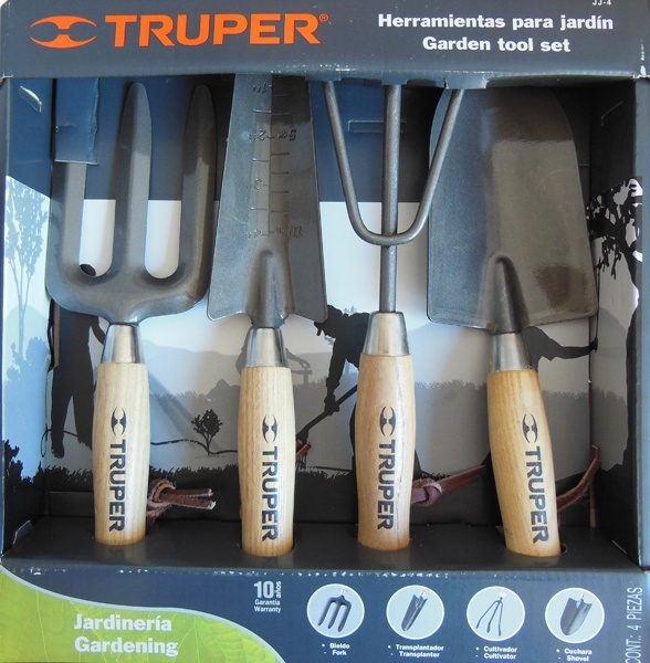 Набір садовий Super Mini 150mm 4 предмет, Truper, JJ-4 2