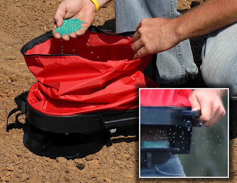 Ручний розкидач добрив для газону Earthway 2750 2