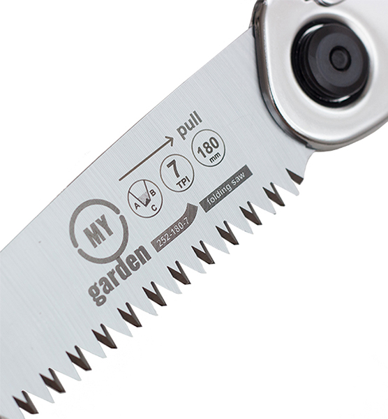 Ножівка садова складна, 180 мм, My Garden, 252-180-7 6