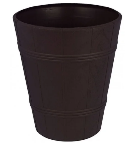 Горшок для цветов Дерево ПАЛЬМА-3 15л коричневый, 0911-013