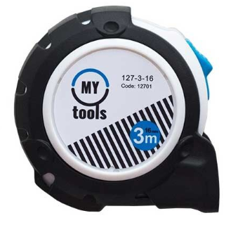 Рулетка измерительная Power, 3мх16мм, My Tools, 127-3-16 2