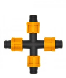 Крестовое соединение для кап.ленты на 4 вых.DN17 Аквапульс АD5130 2