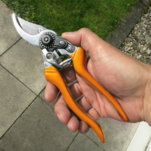 Секатор Falke, 215мм, жовтий, Gruntek. 295108215 7