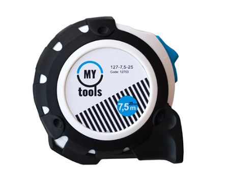 Рулетка измерительная Power, 7,5мх25мм, My Tools, 127-7,5-25 2