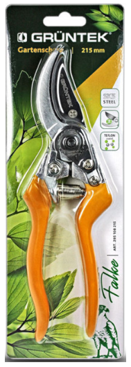Секатор Falke, 215мм, жовтий, Gruntek. 295108215 9