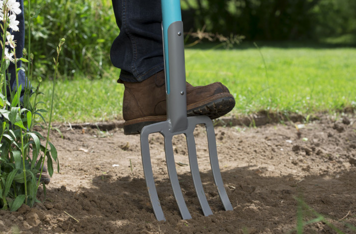 Вилы садовые NatureLine D-образная рукоятка 117 см, Gardena, 17002 2