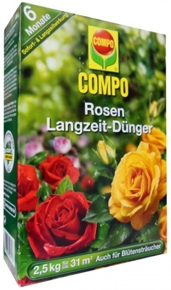 Комплексне мінеральне добриво для троянд Compo (Компо), 2.5 кг