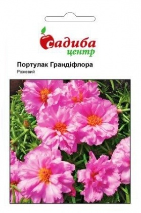 Насіння портулаку Градифлора рожевий, 0.02 г, Hem, Голландія, Садиба Центр