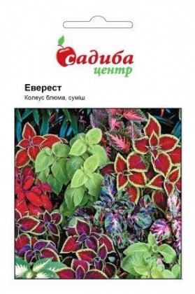 Насіння колеуса блюма Еверест суміш, 0.02 г, Hem, Голландія, Садиба Центр