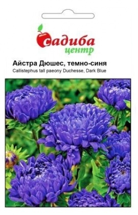 Насіння айстри Дюшес темно-синя, 0.3 г, Hem, Голландія, Садиба Центр