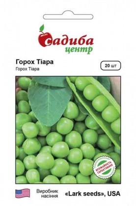 Насіння гороху Тіара, 20шт, Lark Seeds, США, насіння Садиба Центр