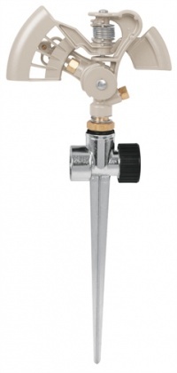 Дощуватель газонний пульсуючий, двосторонній, Truper, ASP Z11X