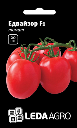 Насіння томату Едвайзор F1, 20шт, Esasem SpA, Італія, насіння Леда Агро