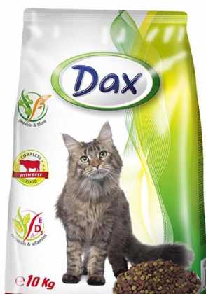 ДАКС сухий для кішок Яловичина і овочі Dax