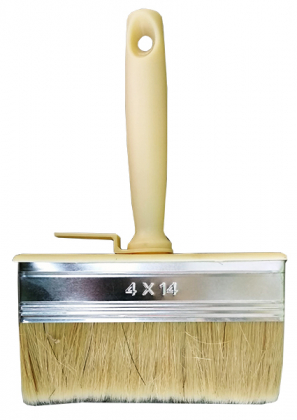 Пензель-макловиця 40х140мм, натуральний ворс, Сталь 38511