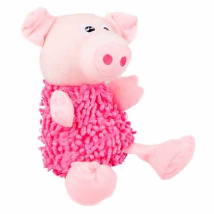 Мягкая игрушка для собак Shaggy Pig Karlie Flamingo, свин, 22см