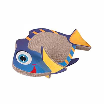 Flamingo Fish Scratching Board ФЛАМІНГО РИБА когтеточка дошка для котів