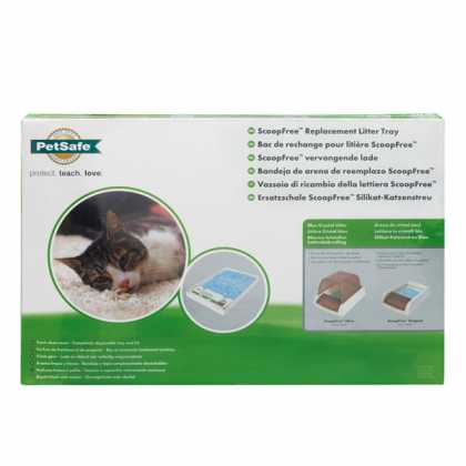 Наполнитель с поддоном для котов PetSafe ScoopFree Blue Crystal, 2.44кг
