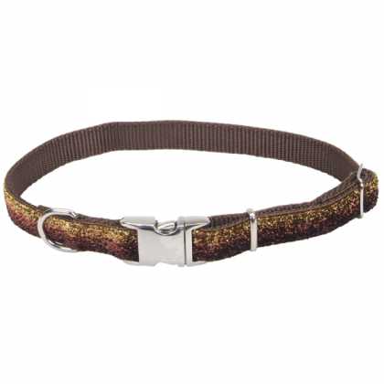 Ошейник для собак золотой Coastal Pet Attire Sparkles, 1х30-46см