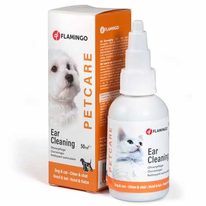 Flamingo (ФЛАМІНГО) PETCARE EAR CLEANER краплі для чищення вух для собак і кішок