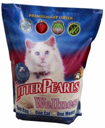 Litter Pearls ВЕЛЛНЕС (Wellness) кварцовий наповнювач для туалетів котів