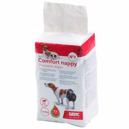 Памперсы для собак Savic Comfort Nappy 34-44 см