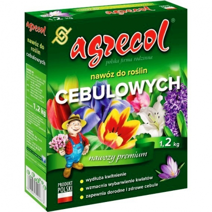 Комплексне мінеральне добриво для цибулинних рослин, 1.2кг, NPK 7.24.13, Agrecol (Агрекол), 267