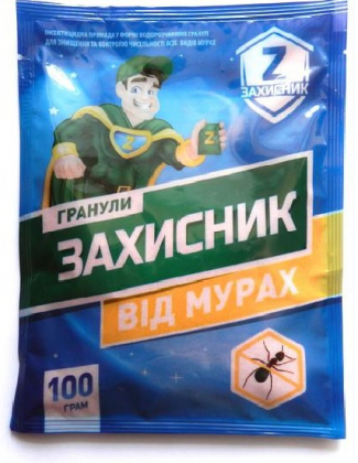 Гранули від мурах Захисник, 100г