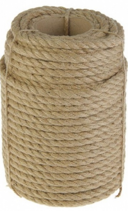 Канат джутовий, d = 16мм, 25 м / бобіна