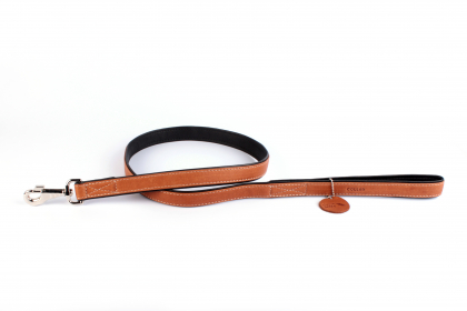 7259 Повідець CoLLaR SOFT коричневий верх (шір.25мм, довж.122см)