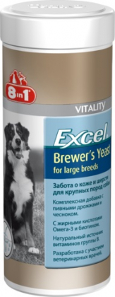 660470 Excel Brewers Yeast д / круп. соб. 80таб / 300ml 8in1